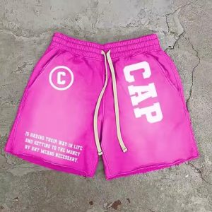 Custom High Quality Sweatshirt Shorts French Terry Cotton Sweatshirt Shorts Raw Hem Acid Wash Summer Shorts